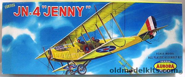 Aurora 1/48 JN-4 Jenny, 114-98 plastic model kit